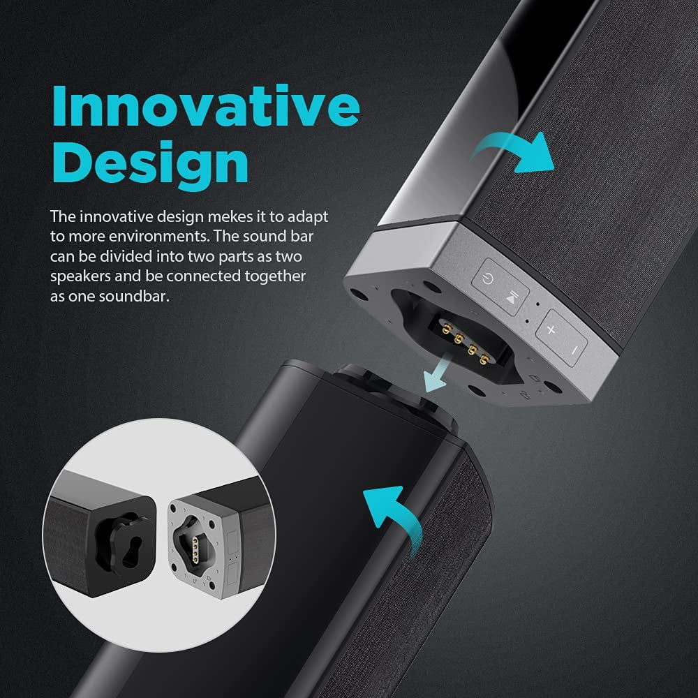 Jierben 50W Sound Bar for Smart TV