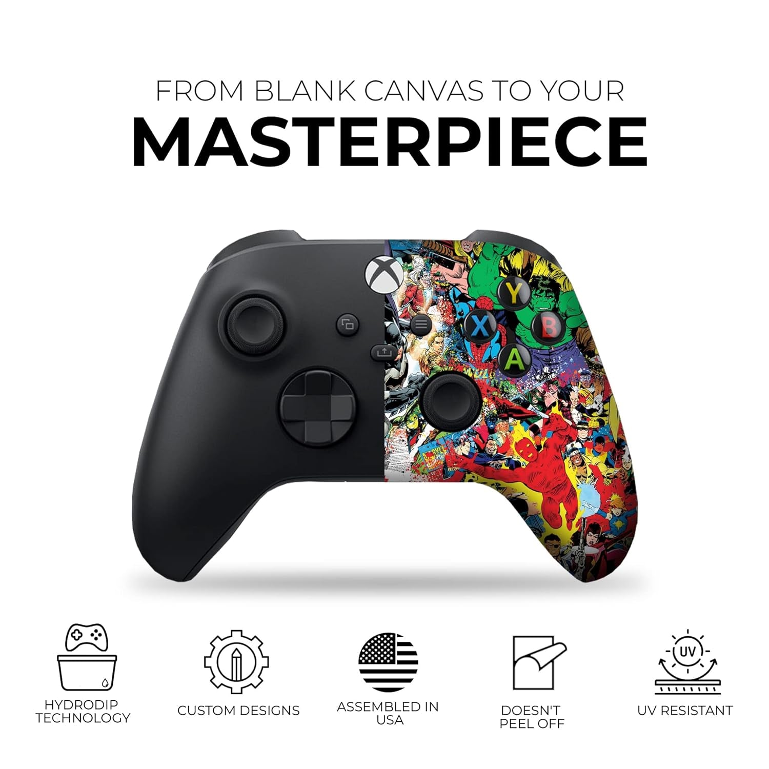 Comics Custom Xbox Controller Wireless Compatible with Xbox One/Series X/S 