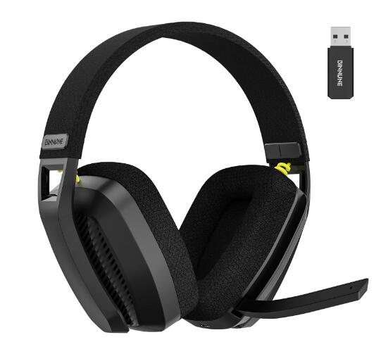 SANSUI Stratus 50 | Wireless Hybrid Gaming Headset – 320g Lightweight