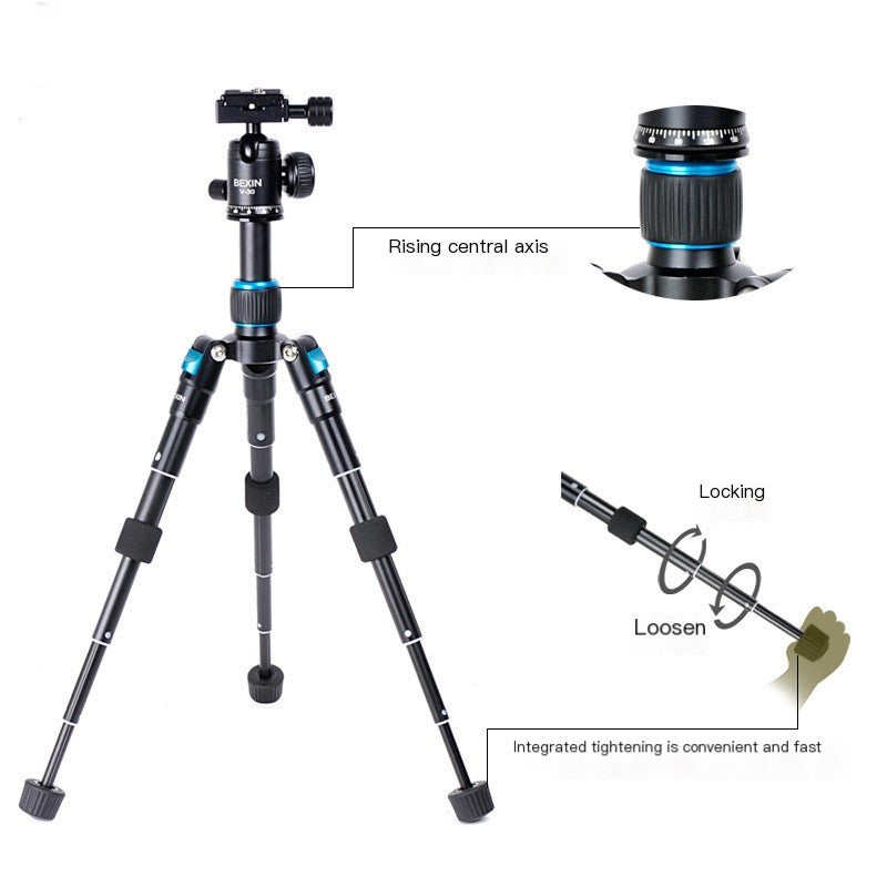 Beixin Mini Aluminum Tripod for Phones and Live Streaming