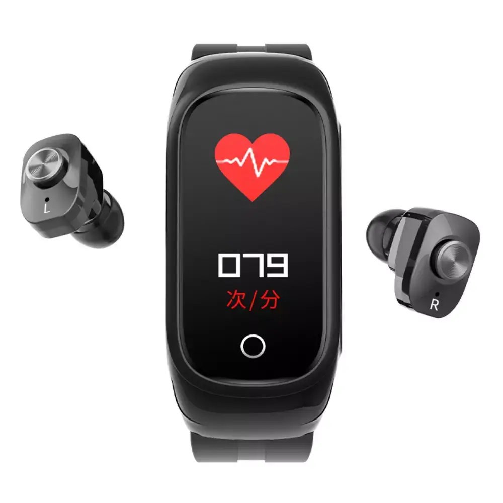 The Nexus N8 Hybrid: Fitness Pro Watch & Earbuds Set