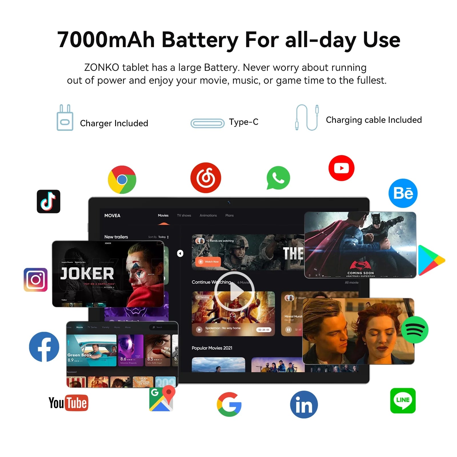 Android 15 Tablet: 10 Inch