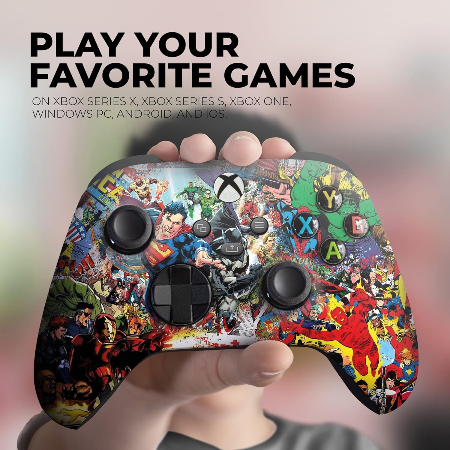 Comics Custom Xbox Controller Wireless Compatible with Xbox One/Series X/S 