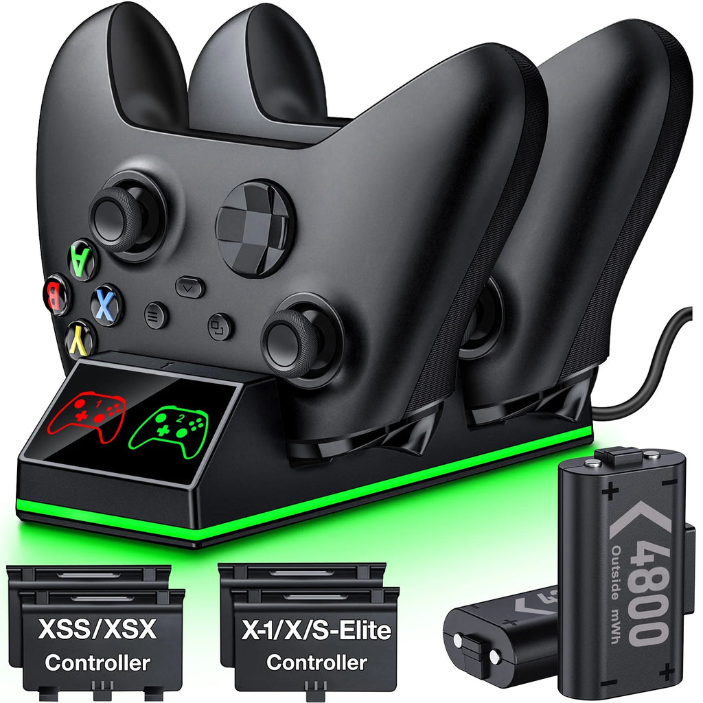 Dual Controller Charging Station for Xbox Series X|S & Xbox One