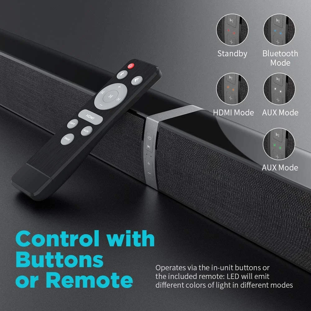Jierben 50W Sound Bar for Smart TV