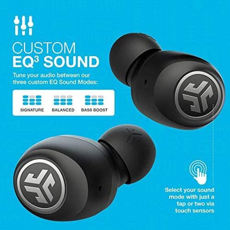 JLab Go Air True Wireless Bluetooth Earbuds with Charging Case